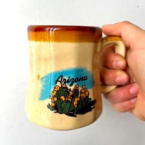 Vintage Arizona Crackled Souvenir Mug